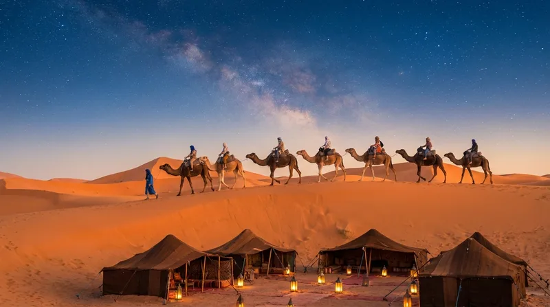 Sahara dunes private desert experience
